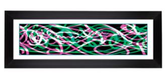 Giclee Electric Ribbons Pink 52 18 Wide Wall Art 13247 80277