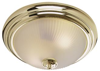 Frosted Glass 13" Wide Flushmount Ceiling Light Fixture