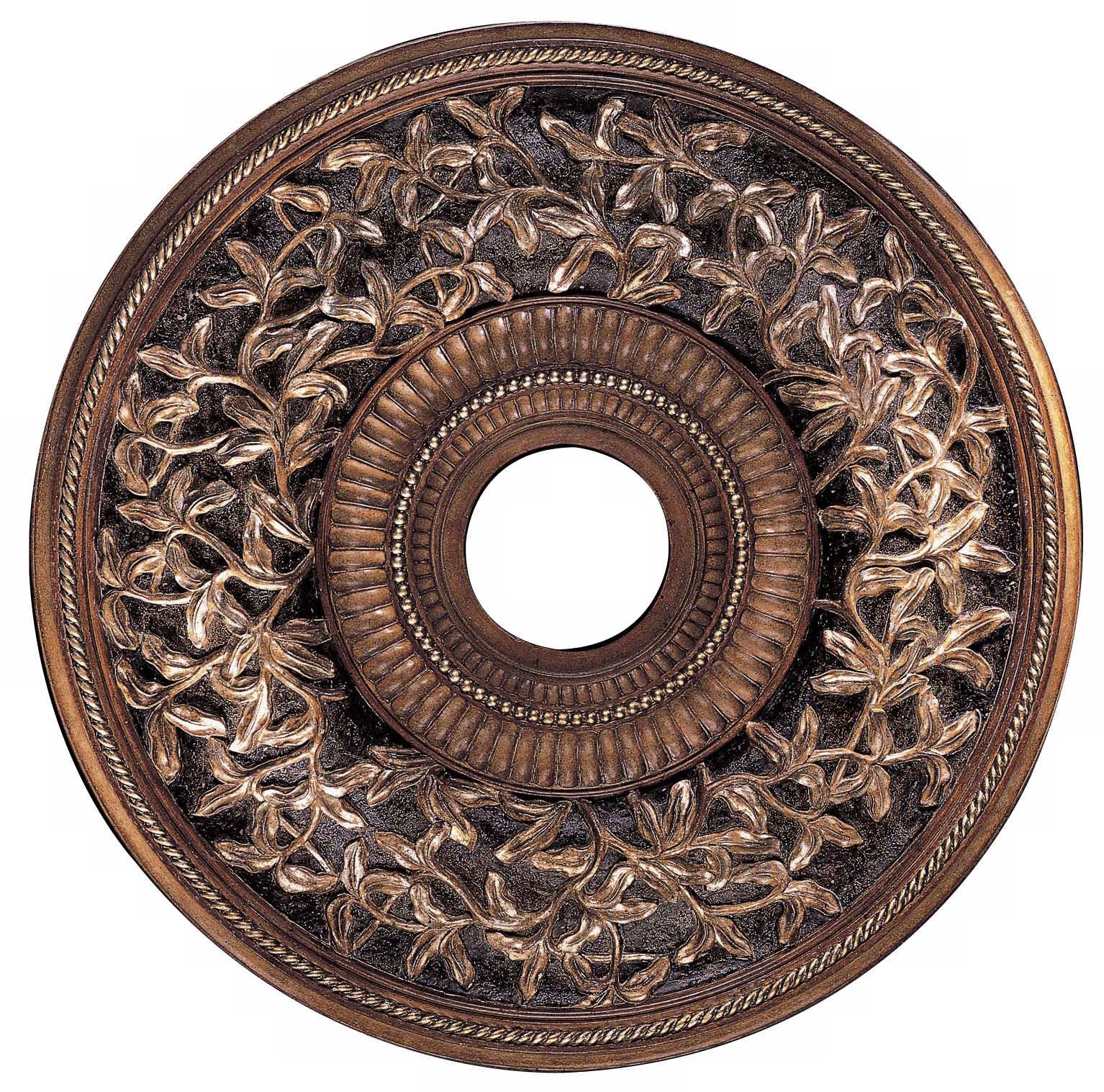 Salon Grand 22 " Bronze Finish Ceiling Fan Medallion