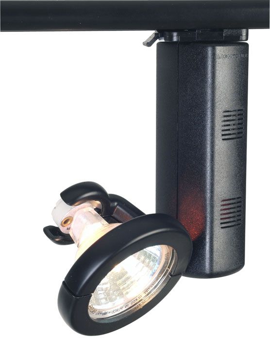 Lightolier Free Form Black Track Light