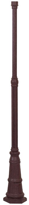 Antique Bronze 83 3/4" High Post with Base
