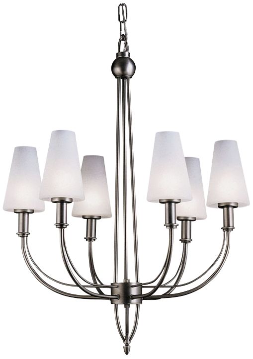 Forecast Sleek Collection Six Light Chandelier