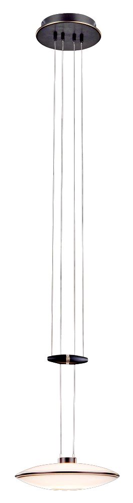 Holtkoetter Bronze Adjustable Thin Ring Pendant Chandelier