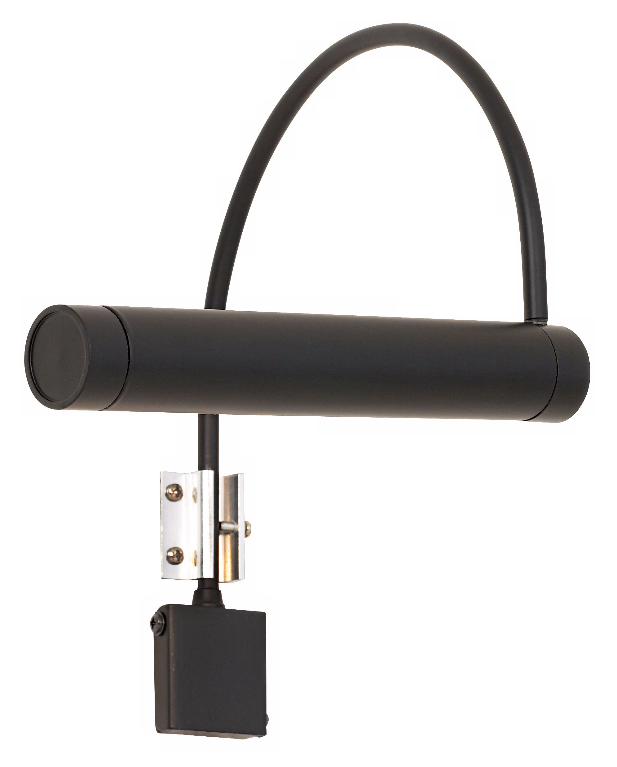 Modern Black Finish 8" Wide Plug-in Picture Light