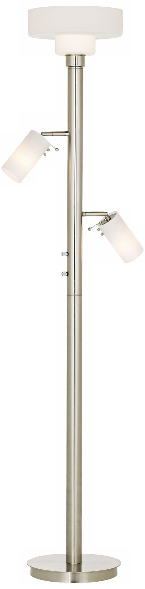 Possini Euro Design Multi-Function Torchiere Floor Lamp