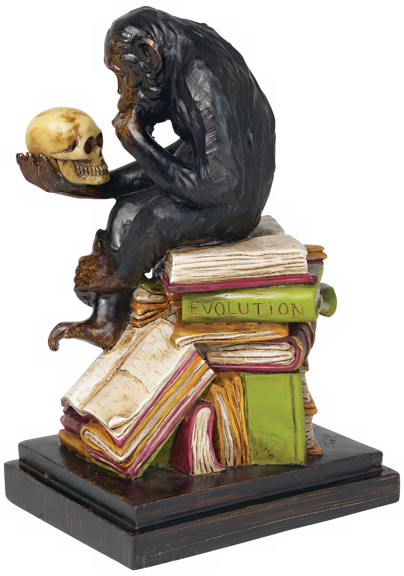 Darwin's Mistake Monkey Sculpture