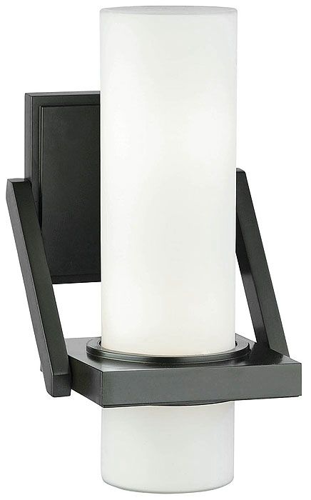 Forecast 27th Street Wrought Iron 18" High Outdoor Light