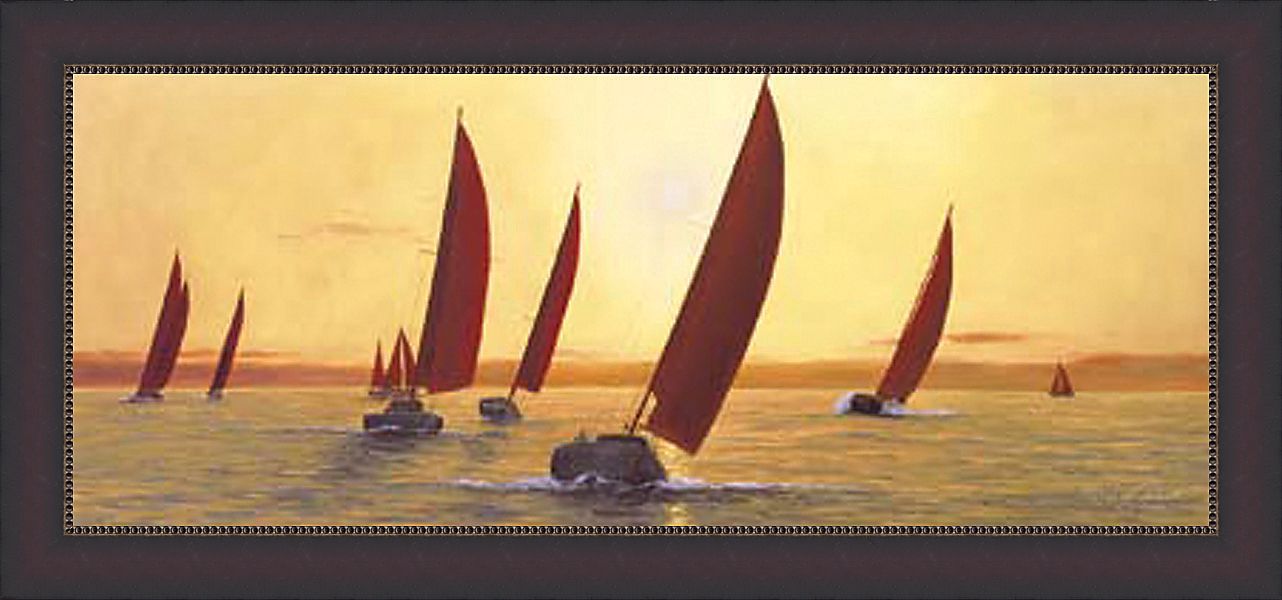 Sailing Sailing 46 Wide Wall Art 14727