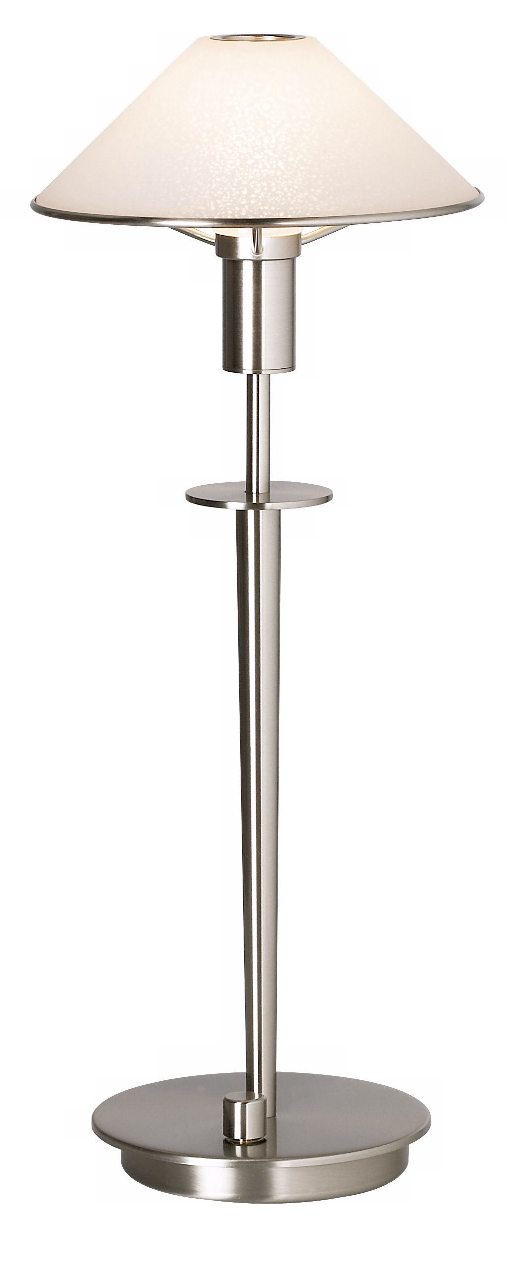 Holtkoetter Satin Nickel Turn Dimmer Table Lamp