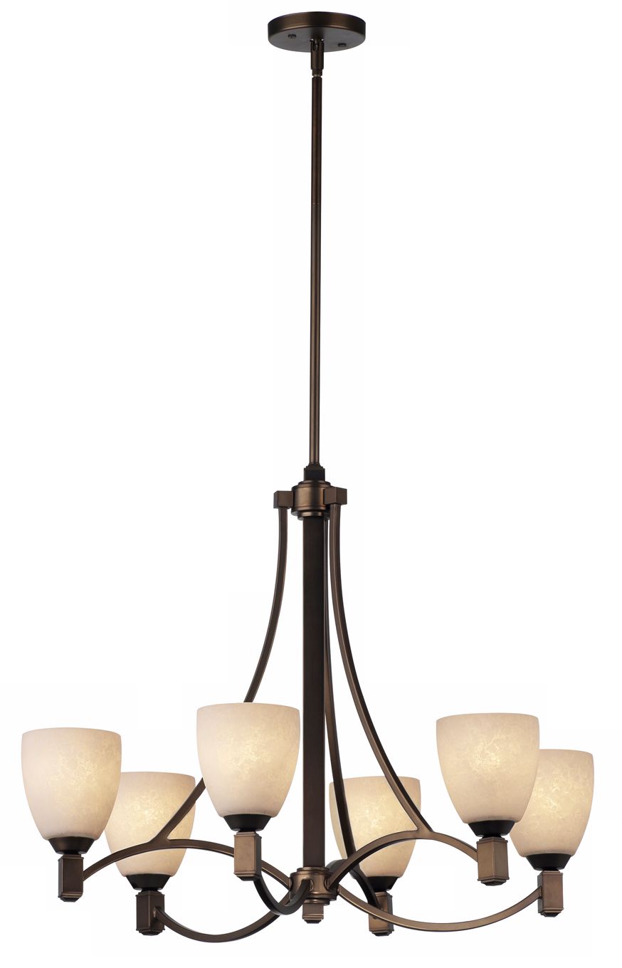 Forecast Crescendo Collection Six Light Chandelier