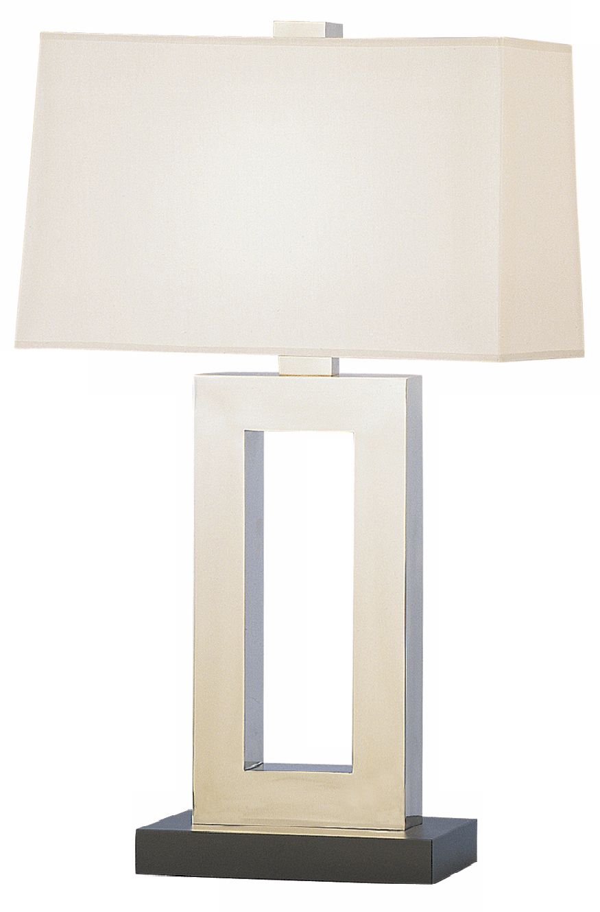 Jerry Antique Silver Table Lamp
