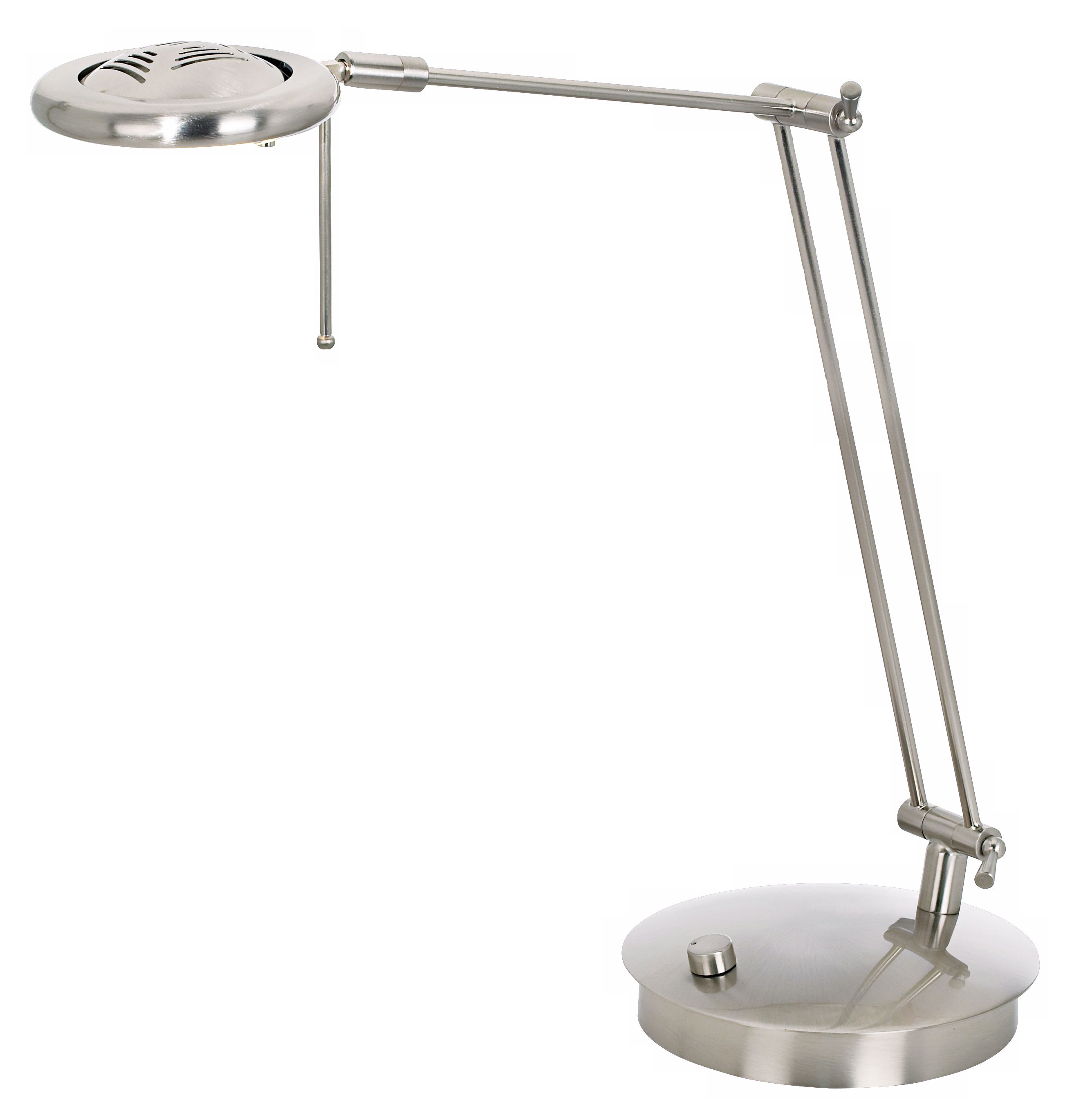 Lite Source Round Head Adjustable Halogen Desk Lamp