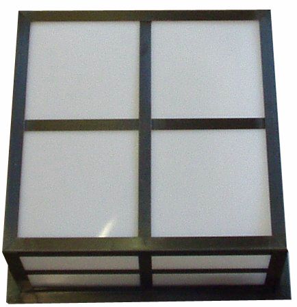 Mission Style Outdoor Ceiling Light Fixture