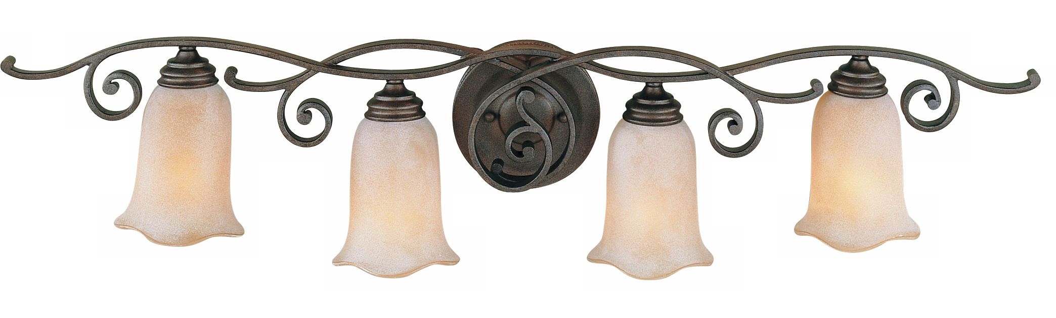 Romana Collection 38" Wide Bathroom Light Fixture