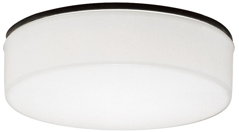 Lightolier 5" Wide Opal Glass Diffuser White Reflector Trim