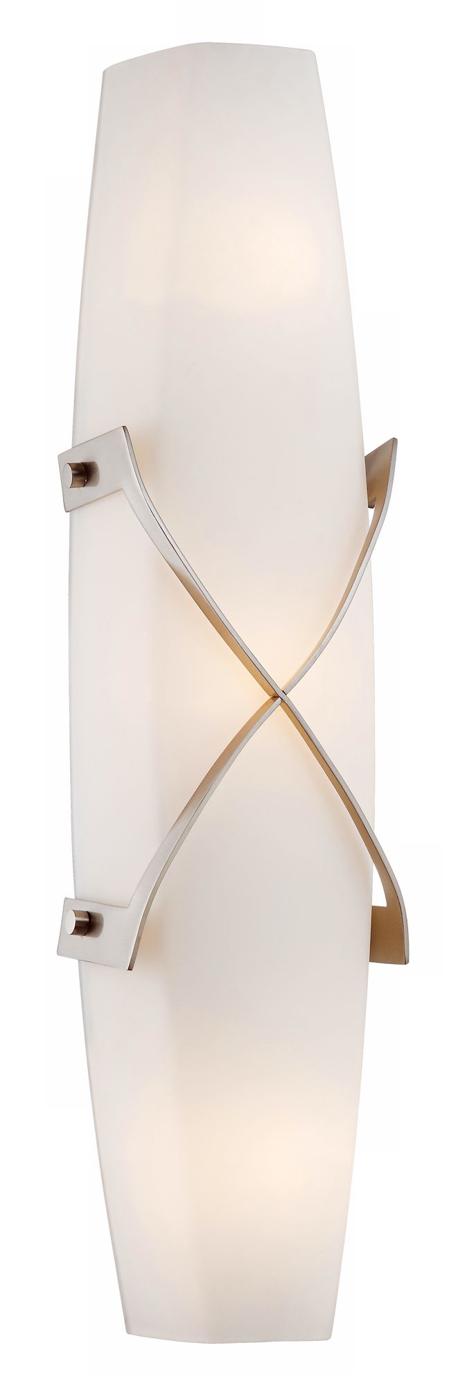 Possini Euro Criss Cross 3-Light ADA Compliant Bath Sconce