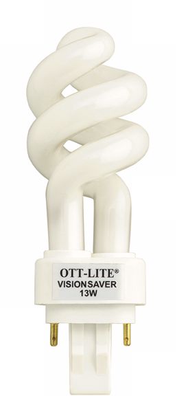 OTT-LITE VisionSaver™ 13 Watt Plug-In Swirl Light Bulb