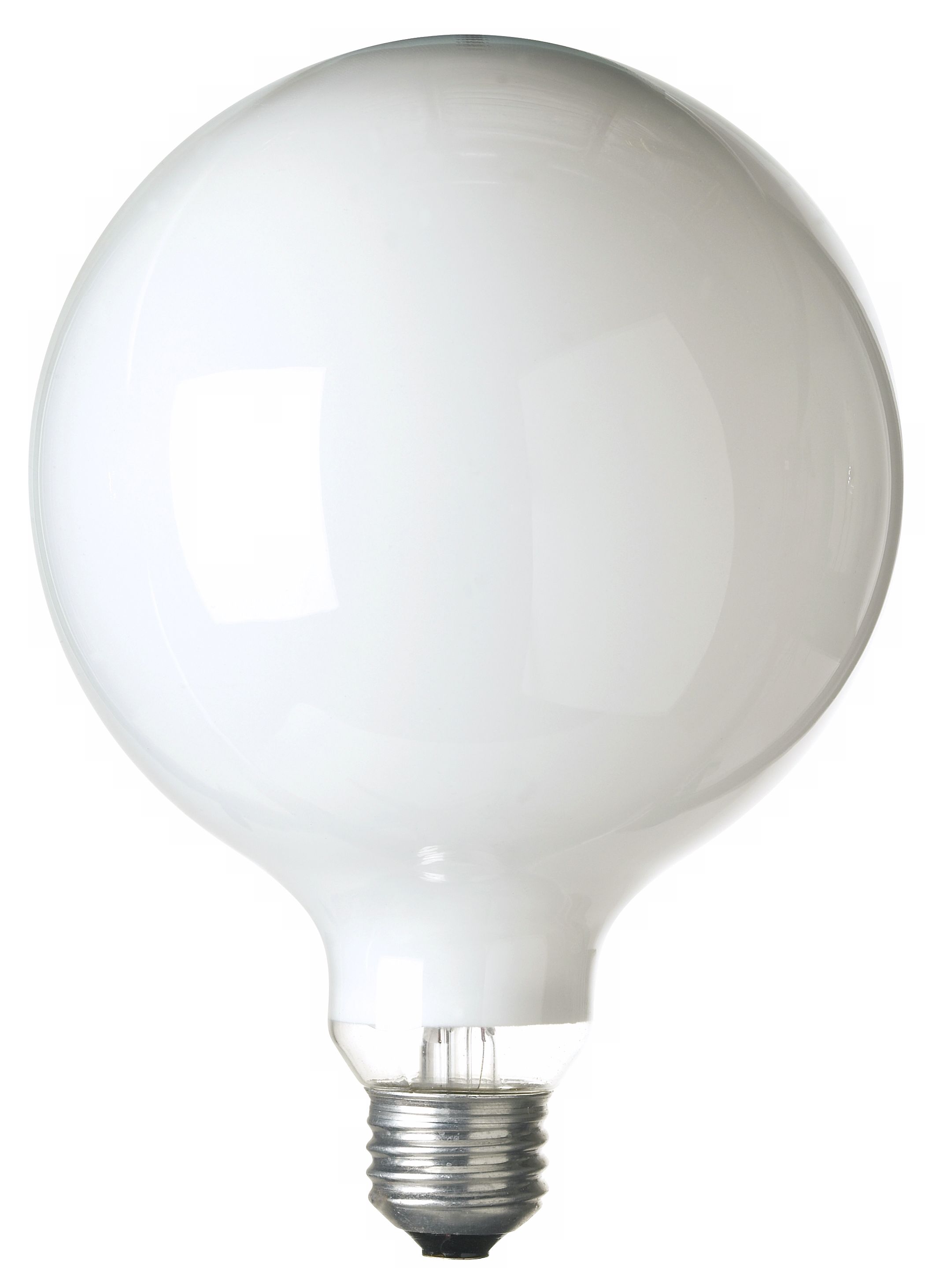 G.E. 150 Watt G-40 White Light Bulb