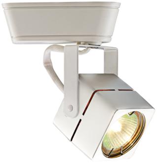WAC MR16 Halogen Cube White Finish Track Head 16605