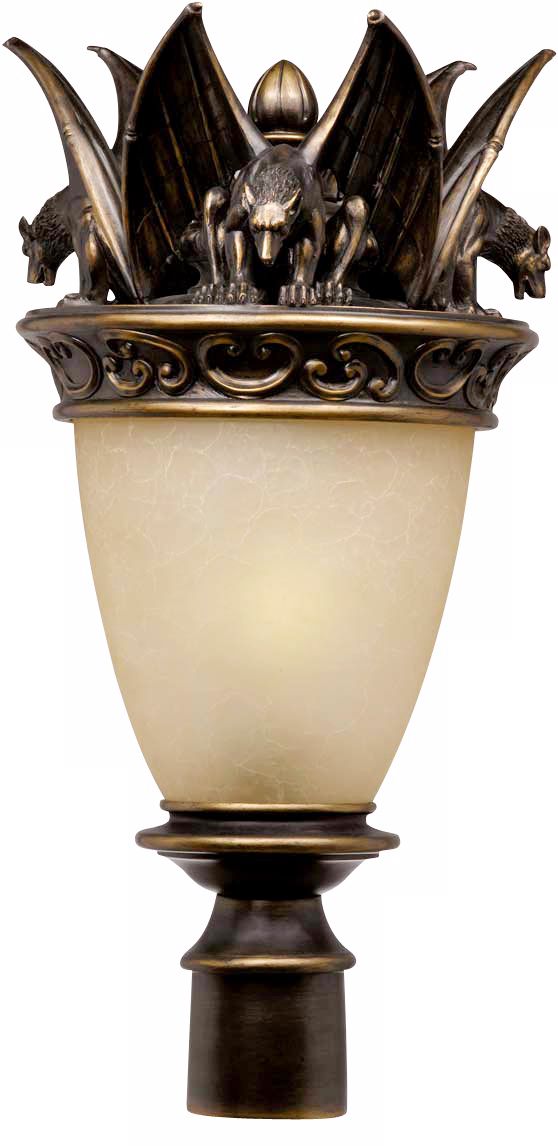 Gargoyle Energy Efficient 28" High Outdoor Post Light