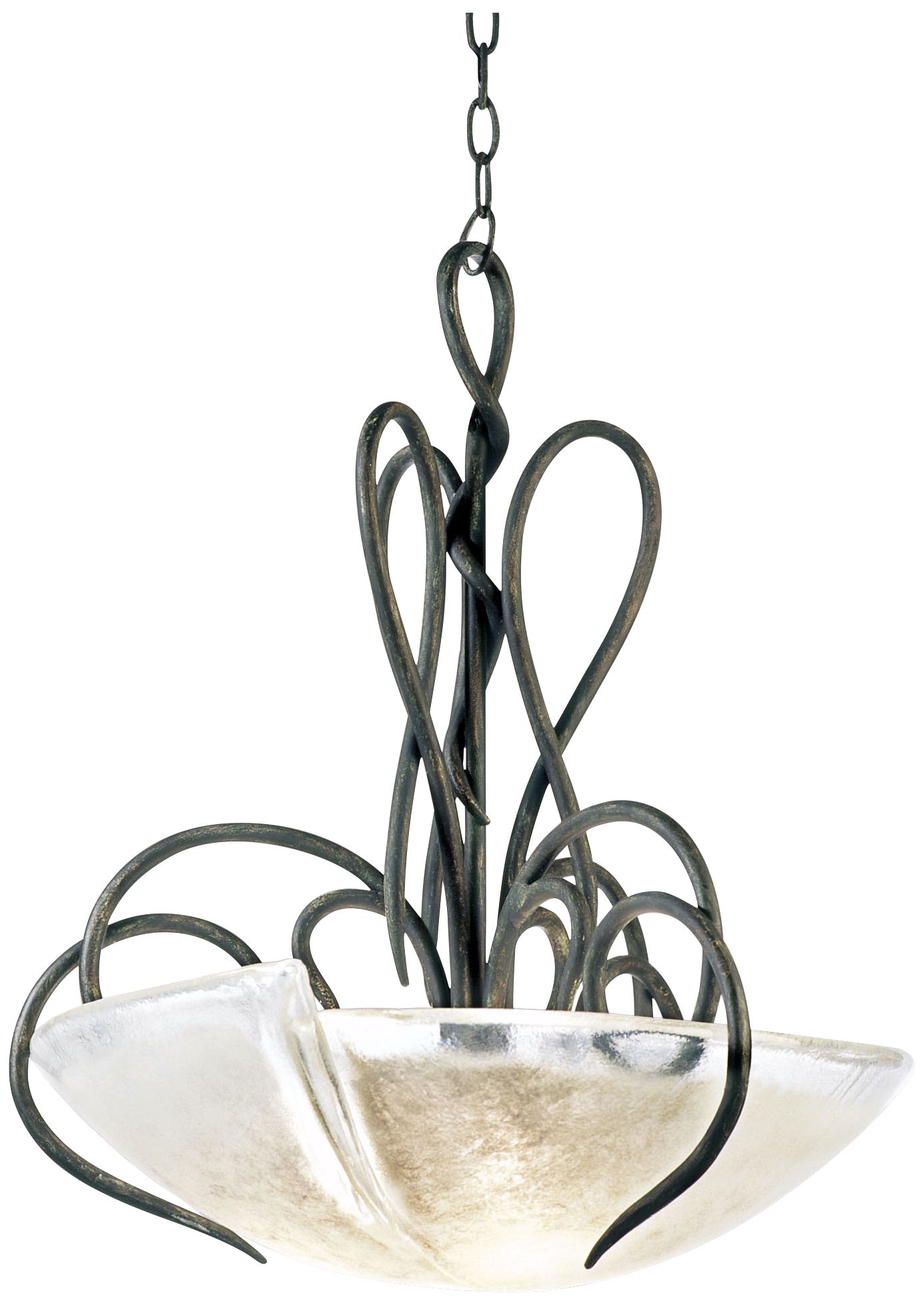 Tribecca Murano Glass 3-Light Pendant Chandelier