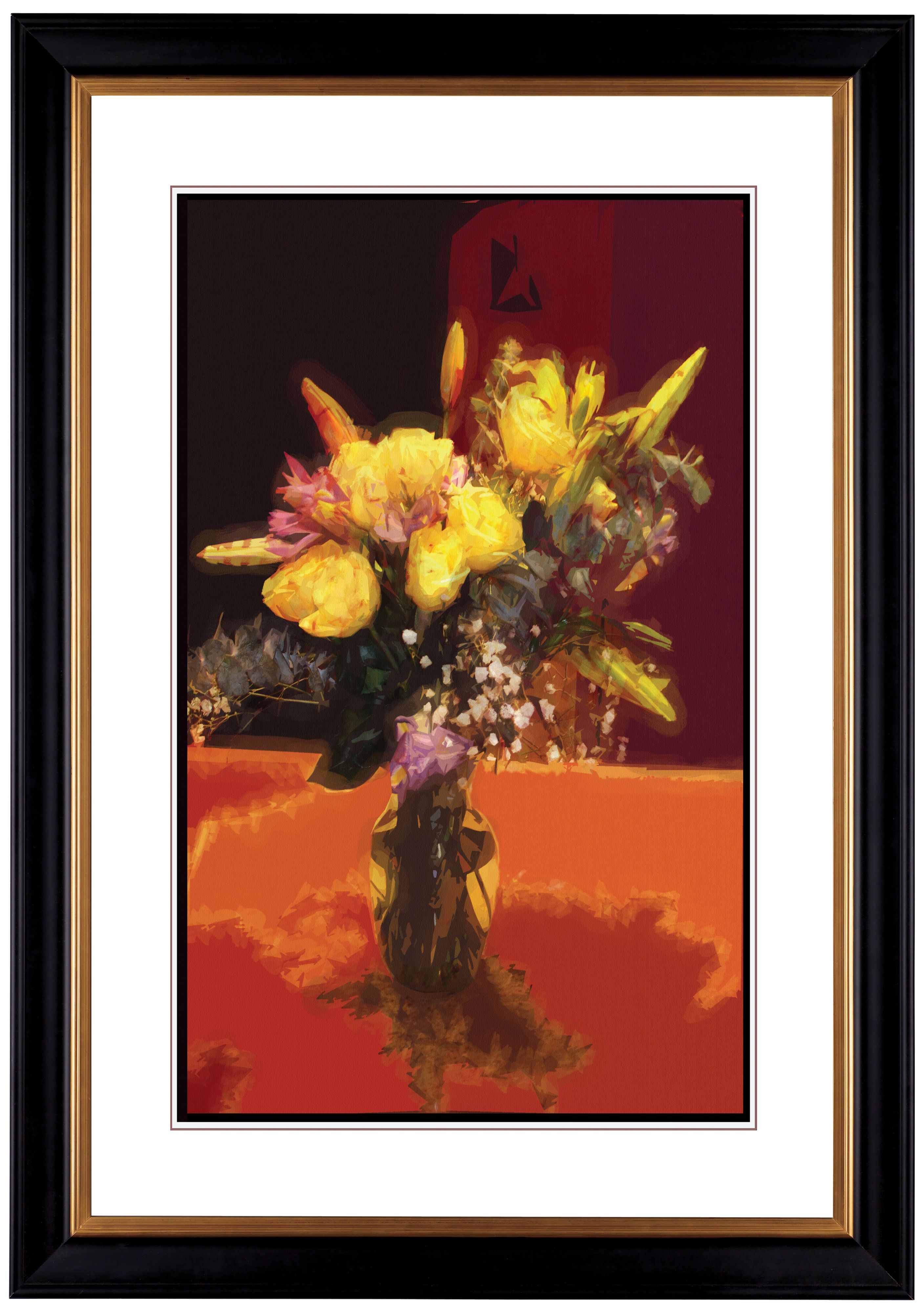 Giclee Spring Flowers 41 3/8" High Wall Art
