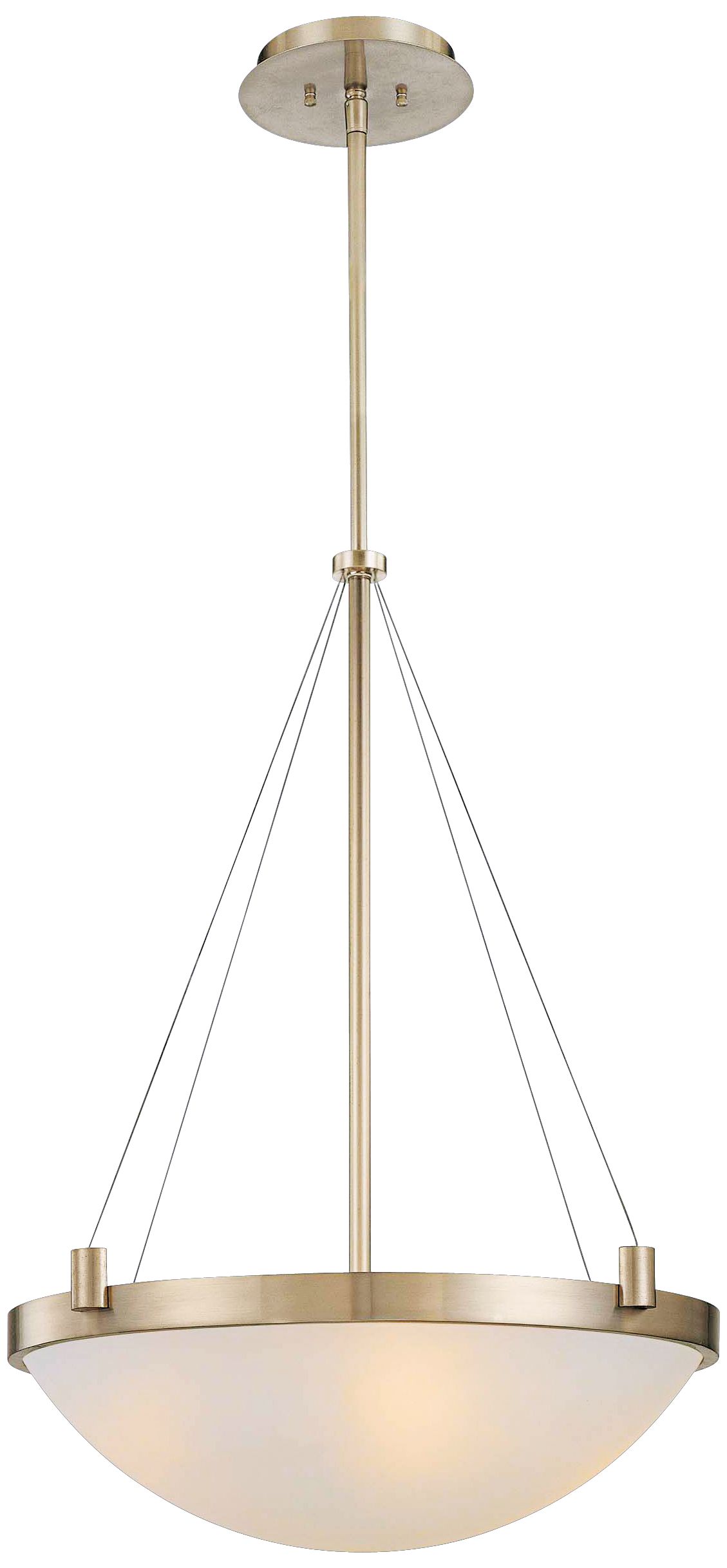 George Kovacs Frosted Glass 21 1/2" Wide Pendant Light
