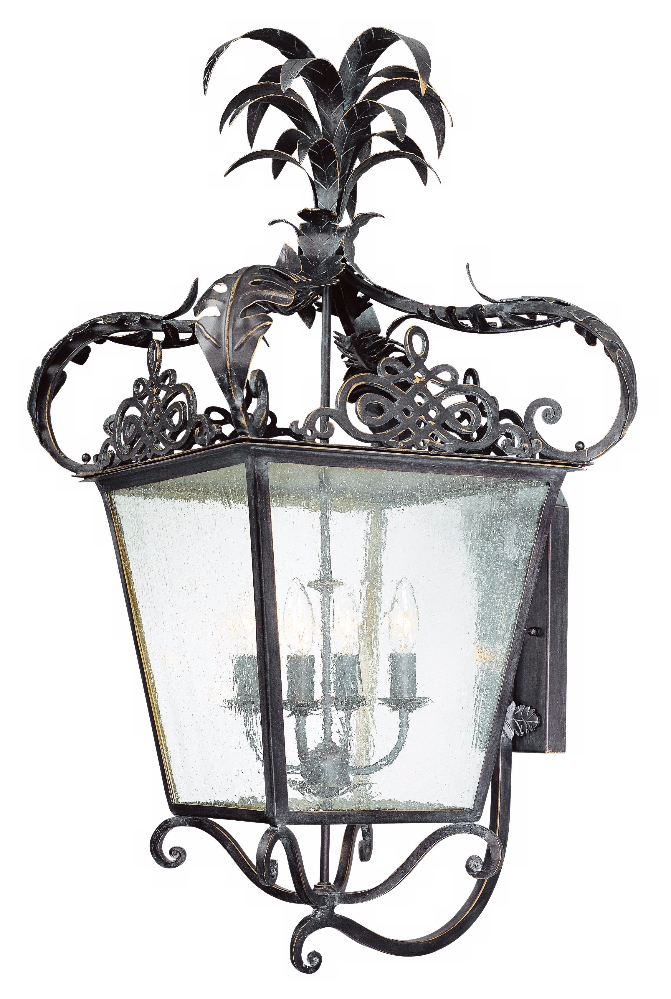 Portola Collection 36" High Verona Bronze Outdoor Wall Light
