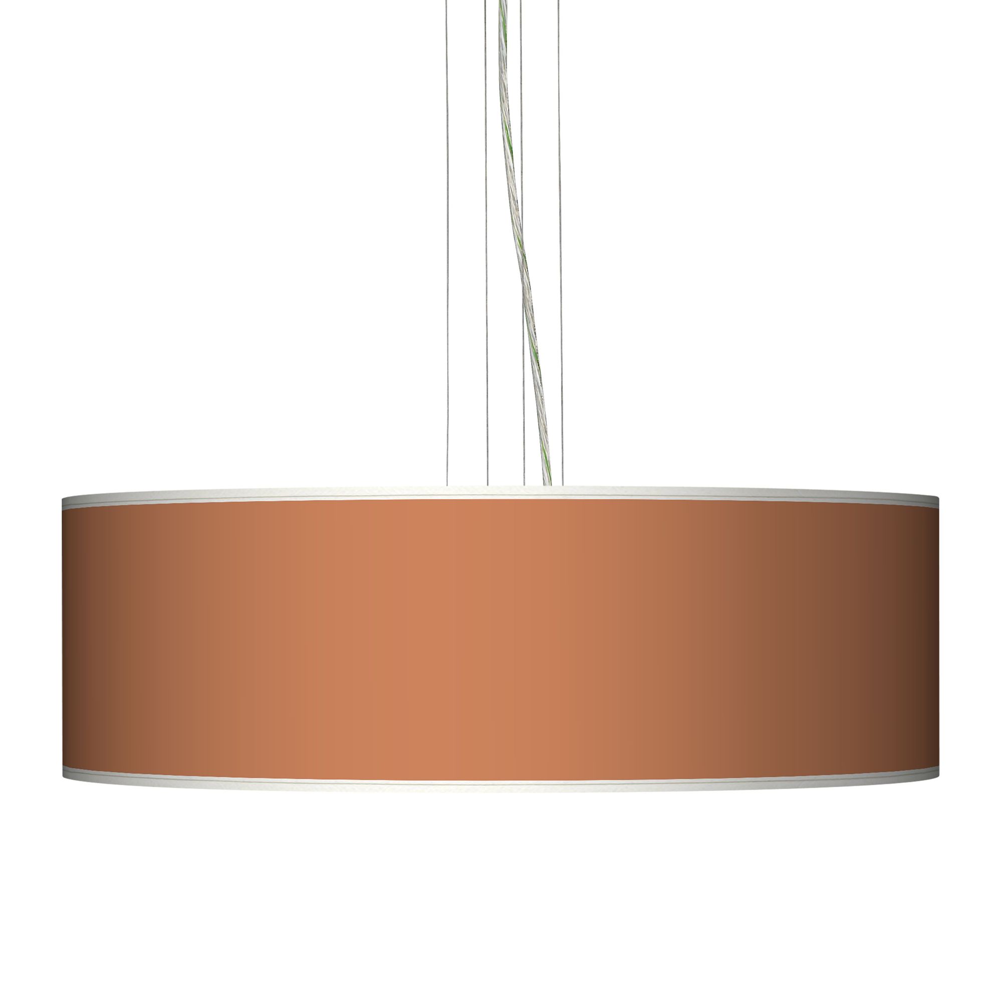Chrysanthemum Giclee 24" Wide Four Light Pendant Chandelier