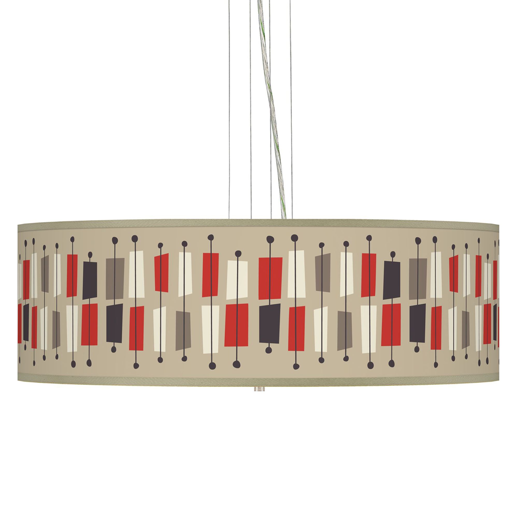 Bounce 24" Wide 4-Light Pendant Chandelier