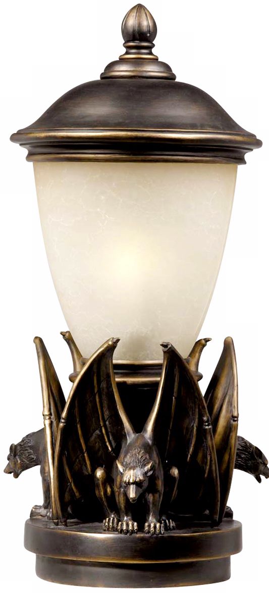 Gargoyle Energy Efficient 23" High Outdoor Pier Mount Light
