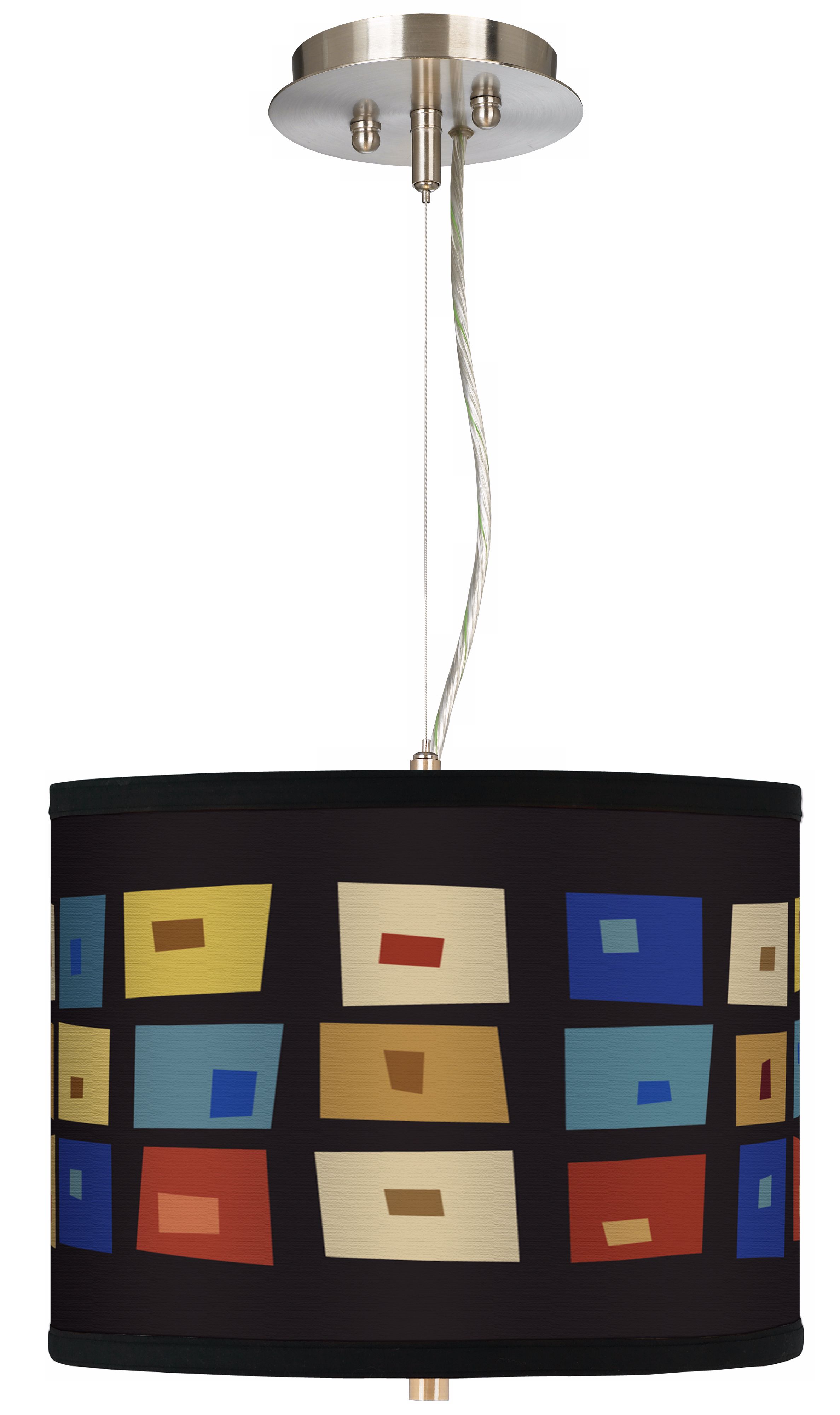 Palette Squares 13 1/2" Wide Pendant Chandelier