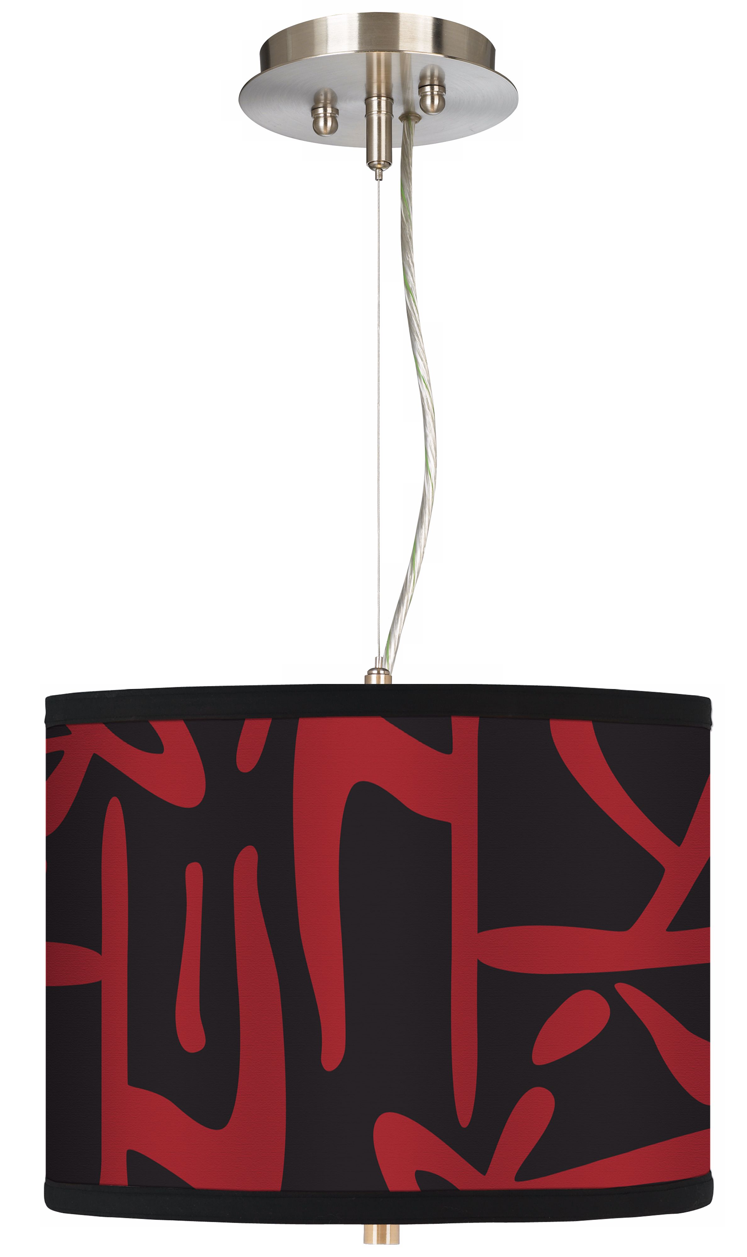 Asian Flair 13 1/2" Wide Pendant Chandelier