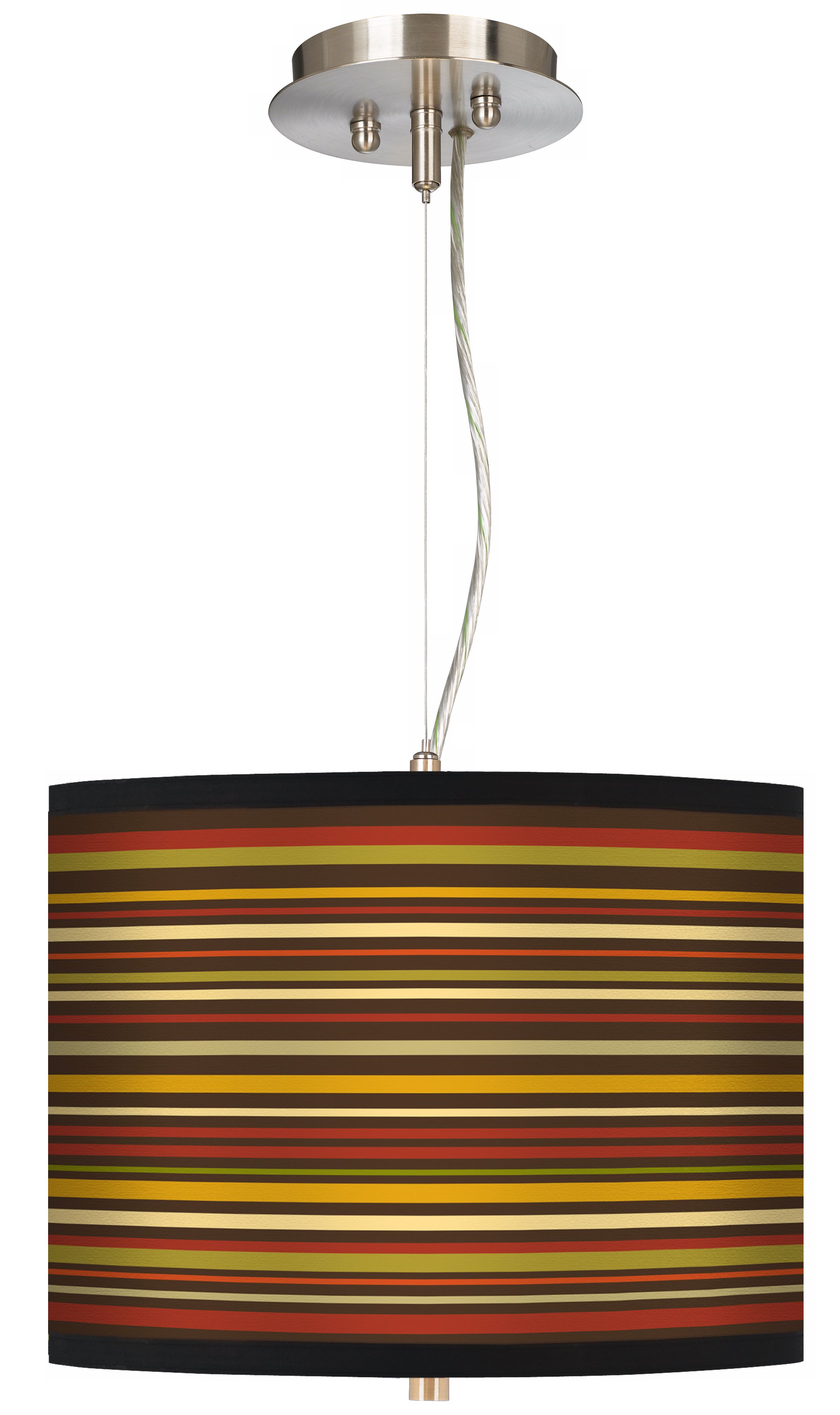 Stacy Garcia Spice Stripe 13 1/2" Wide Pendant Chandelier