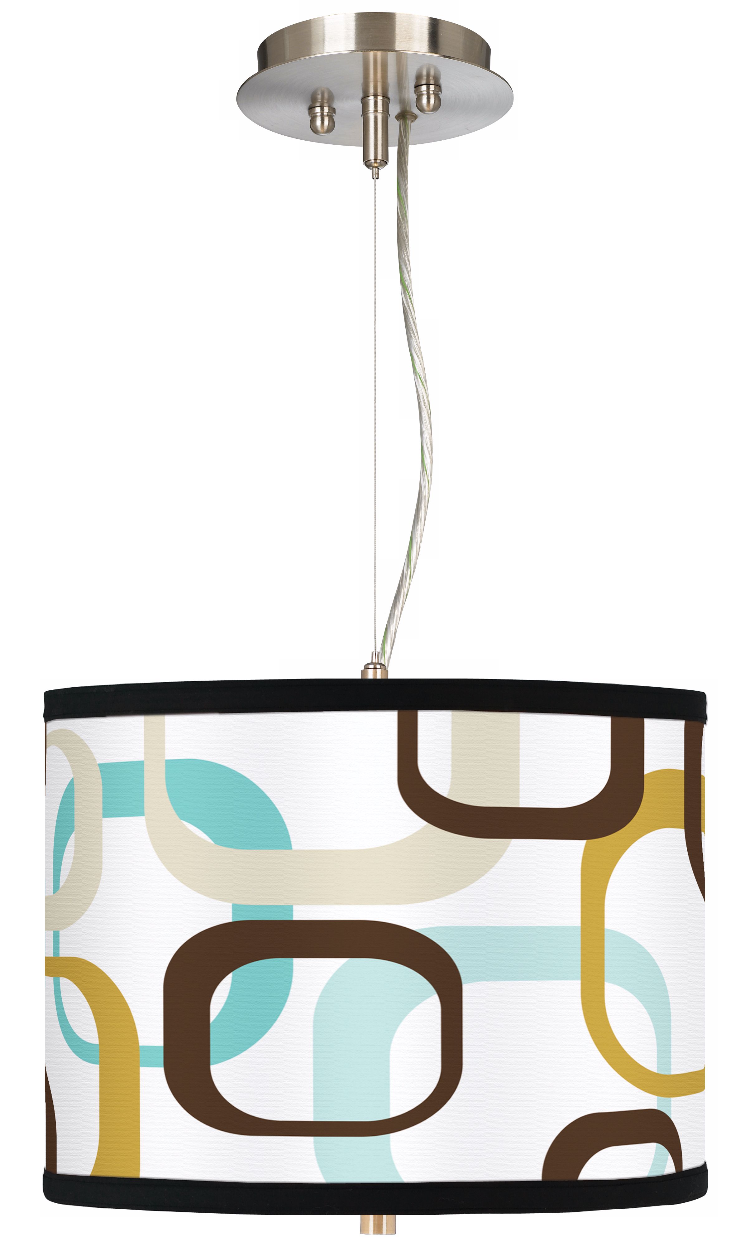 Countess Square Scramble 13 1/2" Wide Pendant Chandelier