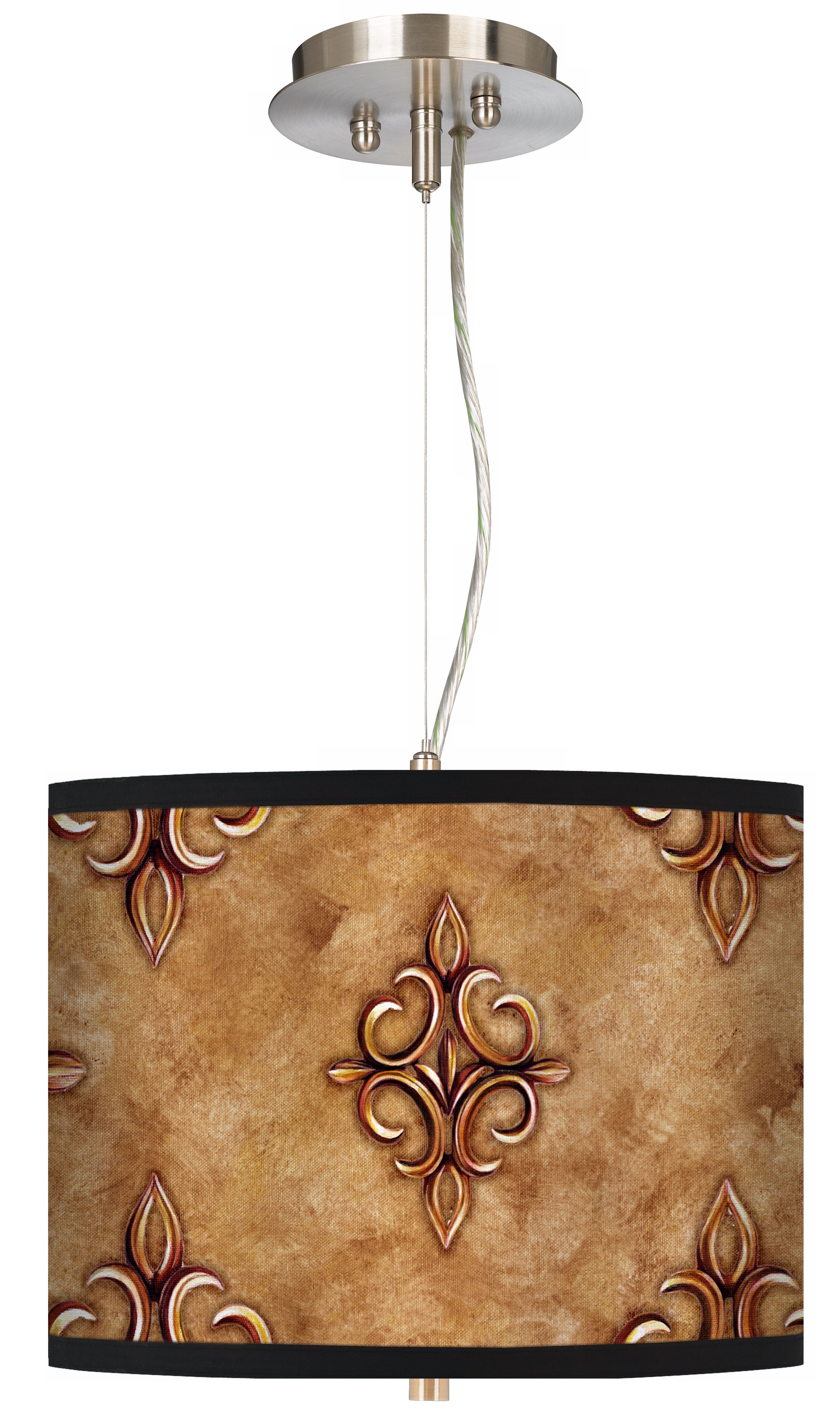 Estate Nutmeg 13 1/2" Wide Pendant Chandelier