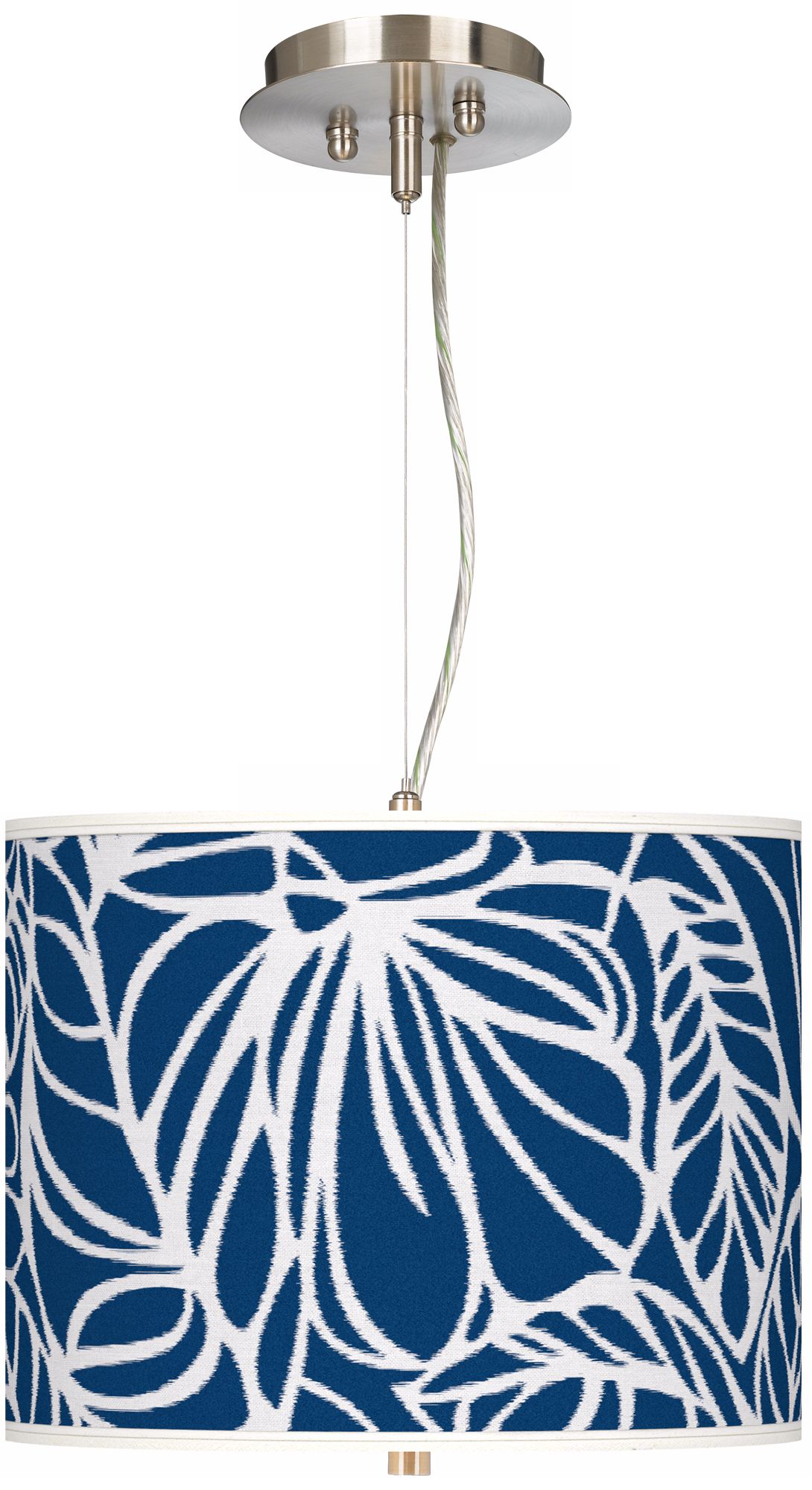 Jungle Rain Giclee 2-Light Pendant Chandelier