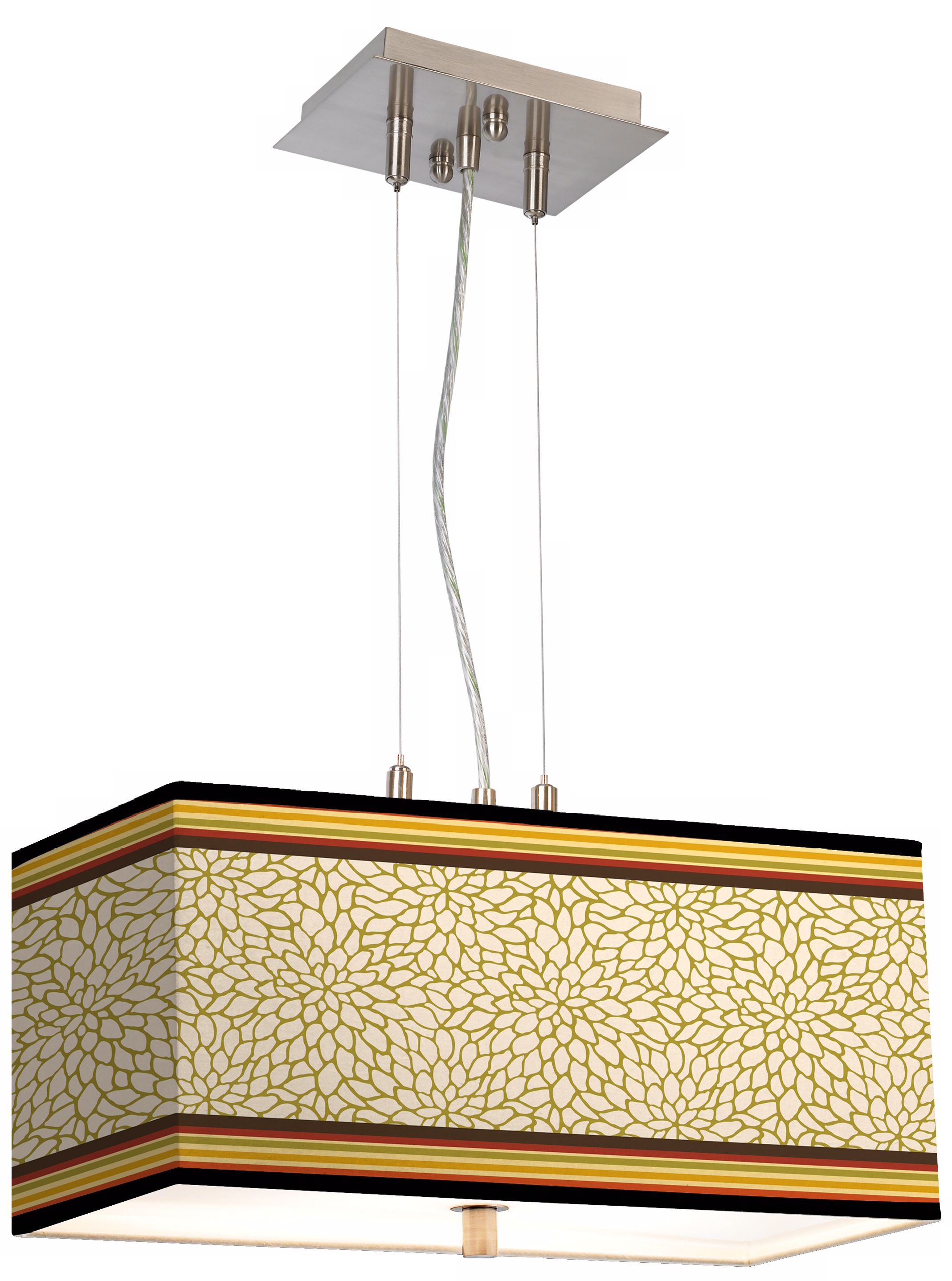 Stacy Garcia Spice Dahlia 18" Wide Pendant Chandelier