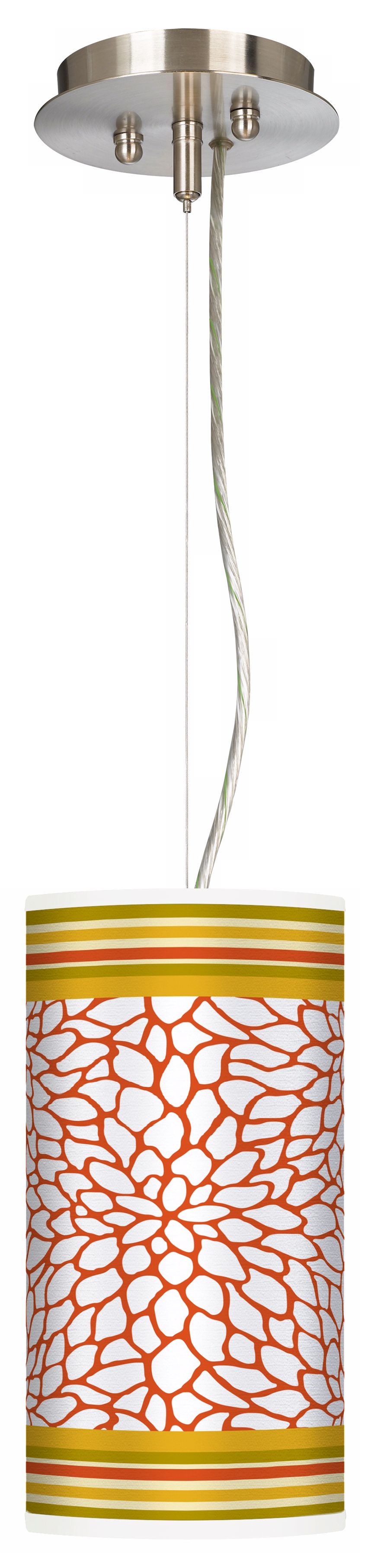 Stacy Garcia Harvest Dahlia 6" Wide Mini Pendant Light