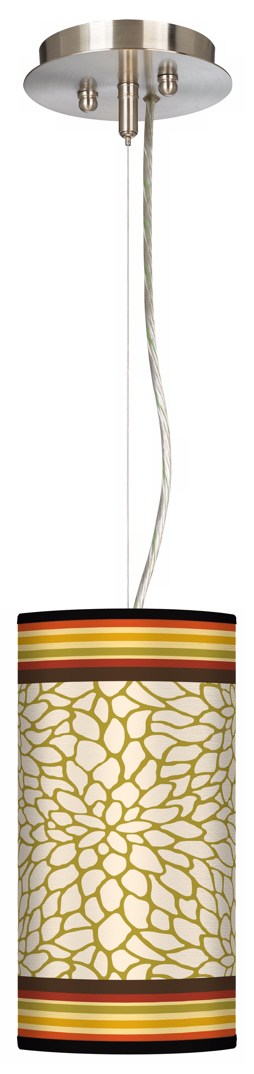 Stacy Garcia Spice Dahlia 6" Wide Mini Pendant Light