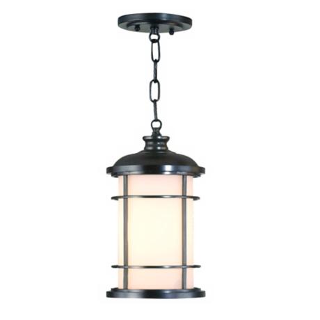 Feiss Lighthouse Collection Bronze Outdoor Hanging Lantern