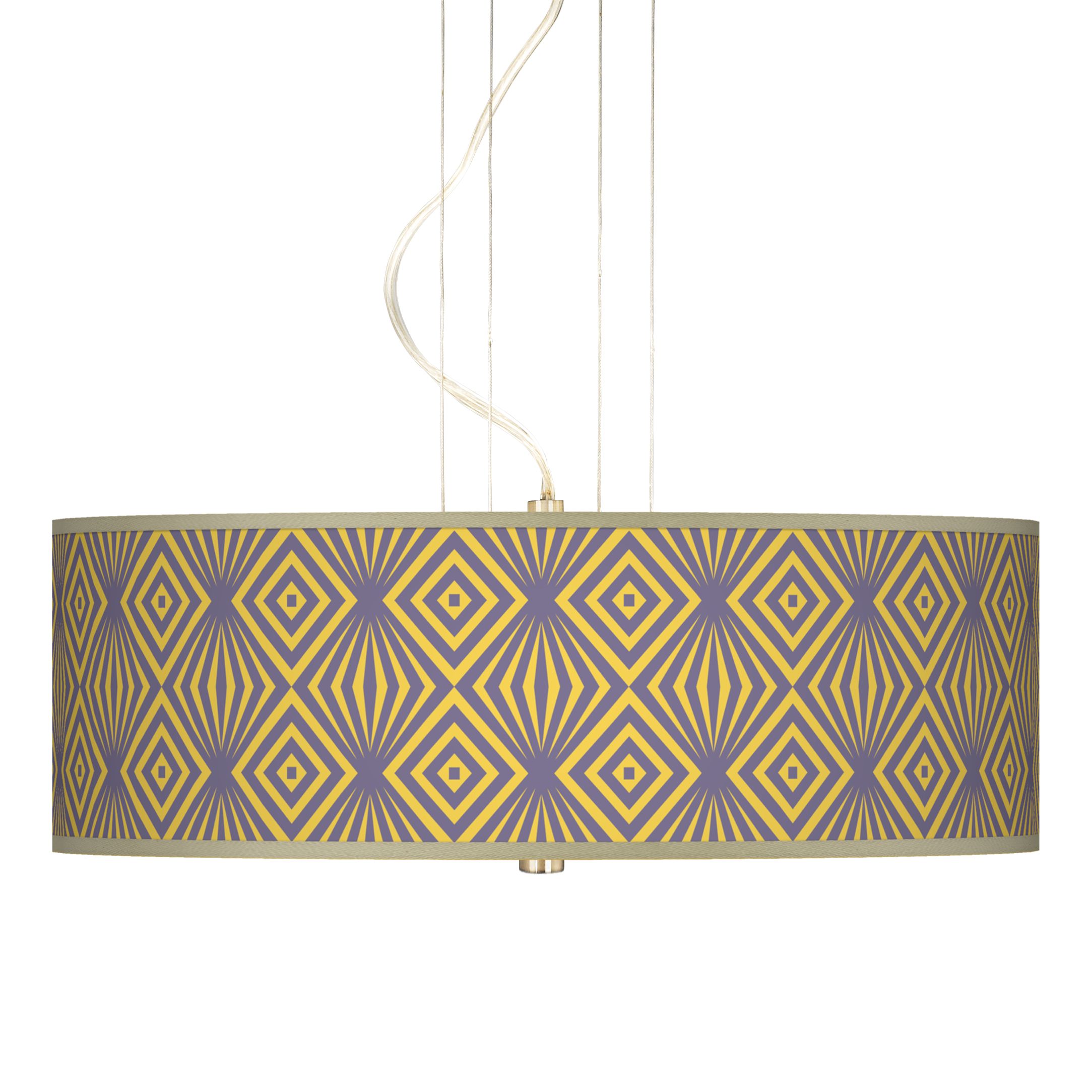 Deco Revival 20" Wide 3-Light Pendant Chandelier