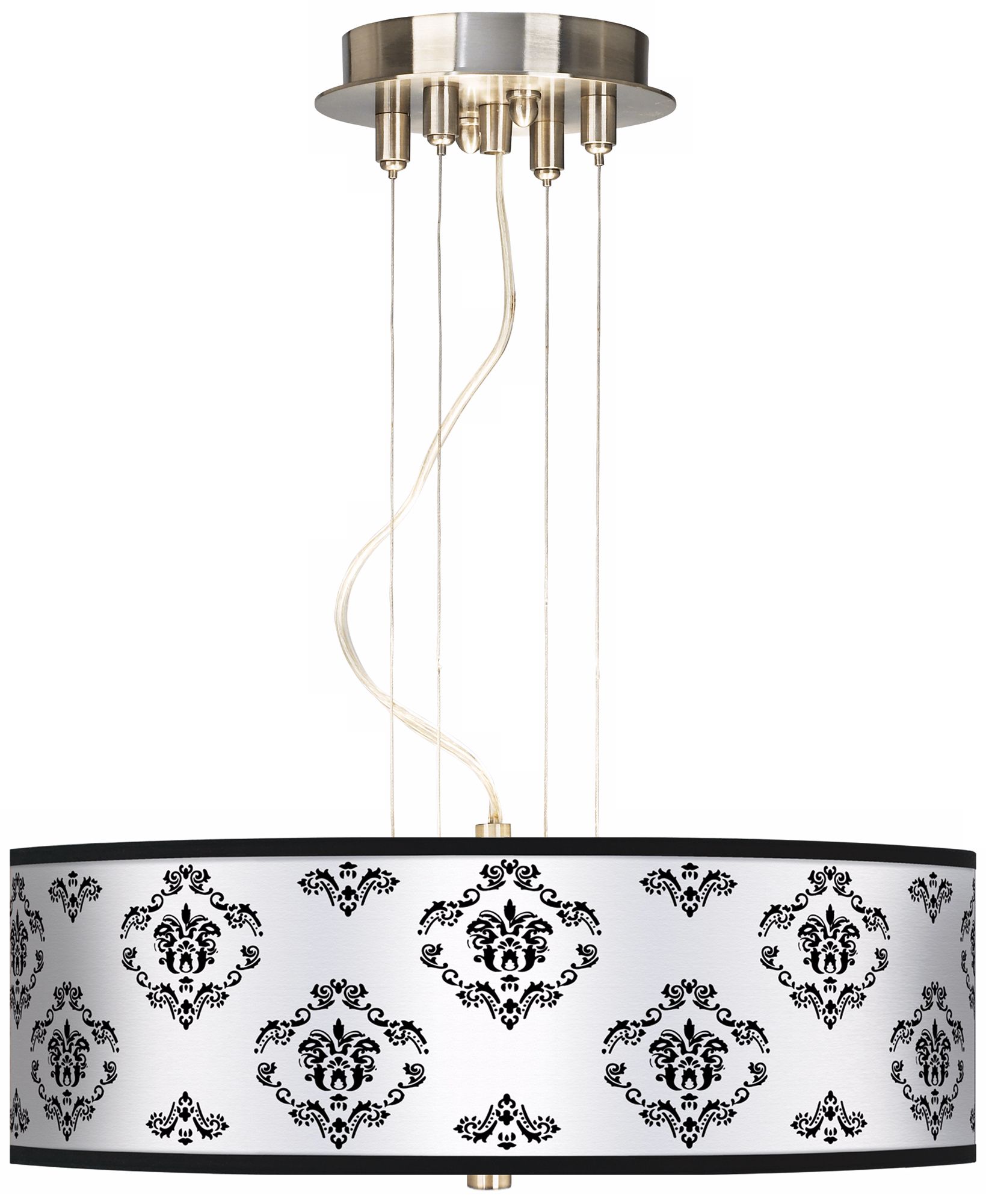 French Crest 20" Wide 3-Light Pendant Chandelier