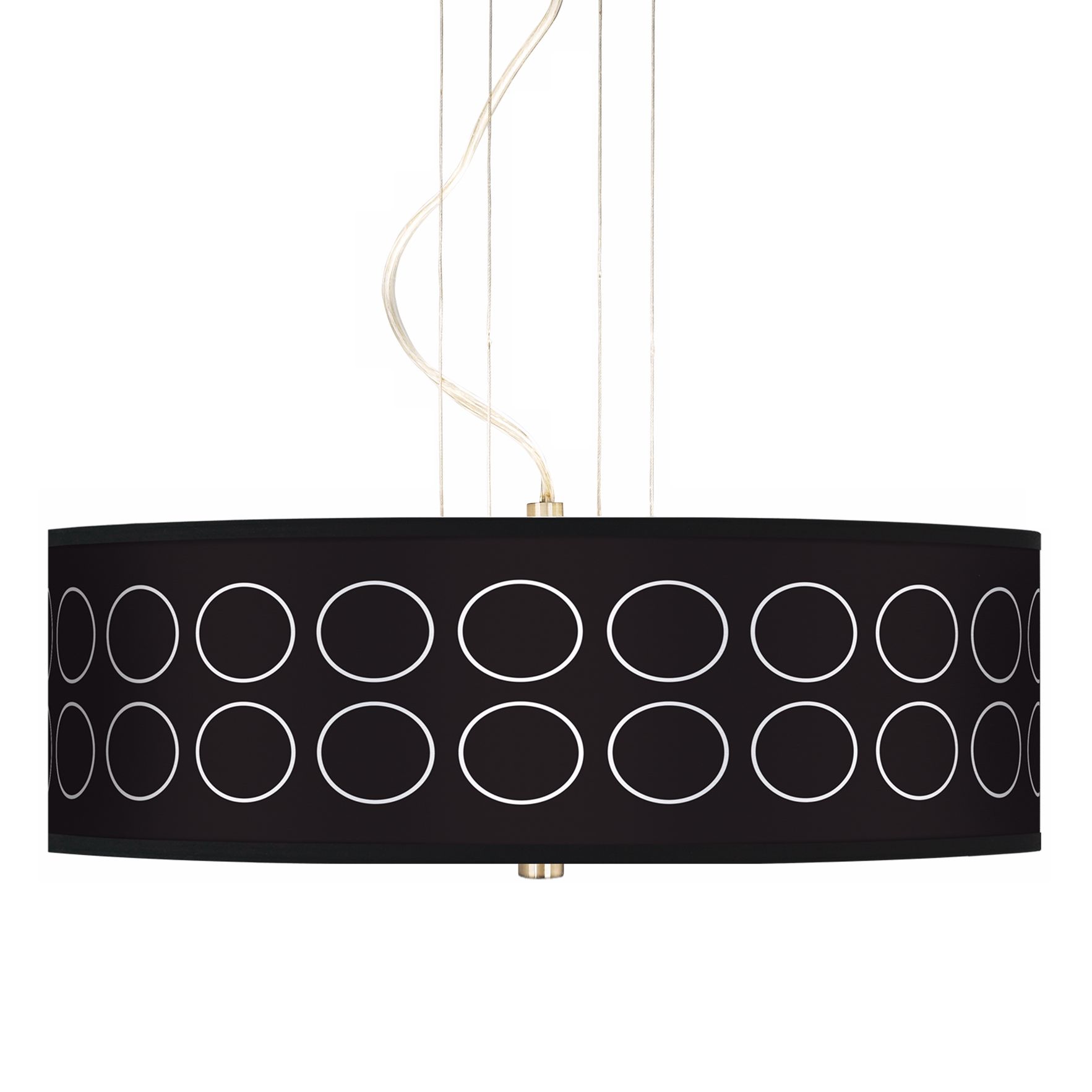 Portholes 20" Wide 3-Light Pendant Chandelier