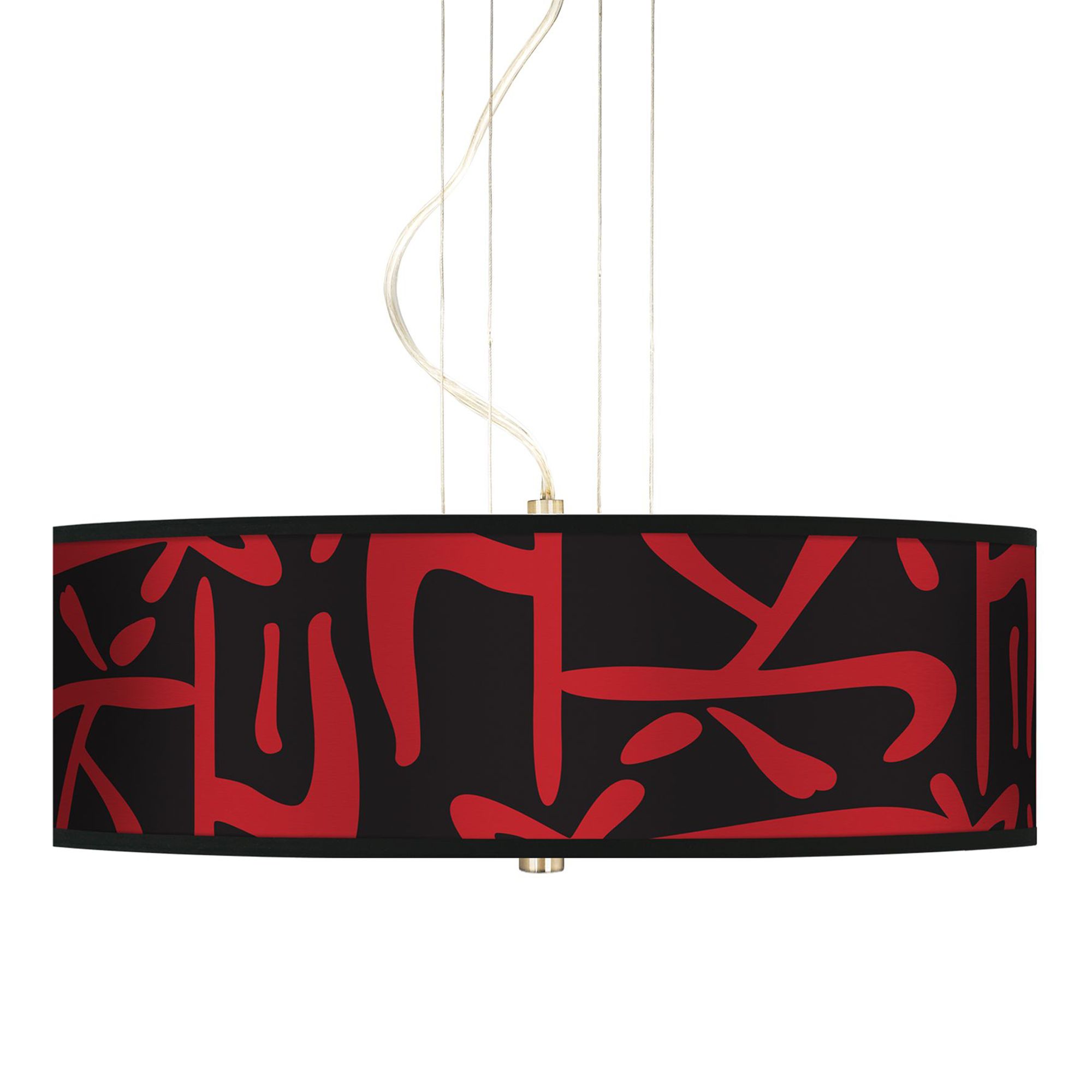 Asian Flair 20" Wide 3-Light Pendant Chandelier
