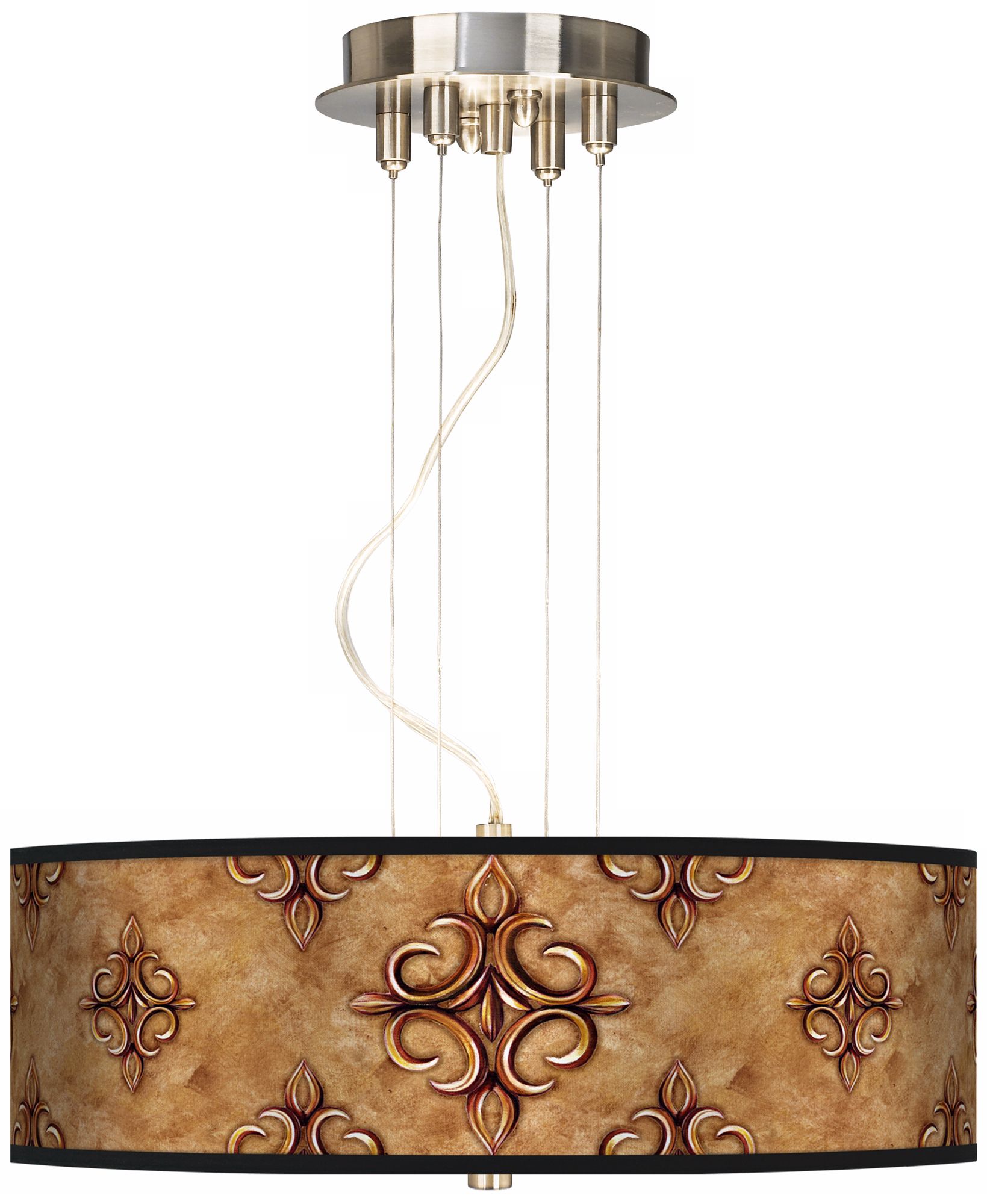 Estate Nutmeg 20" Wide 3-Light Pendant Chandelier