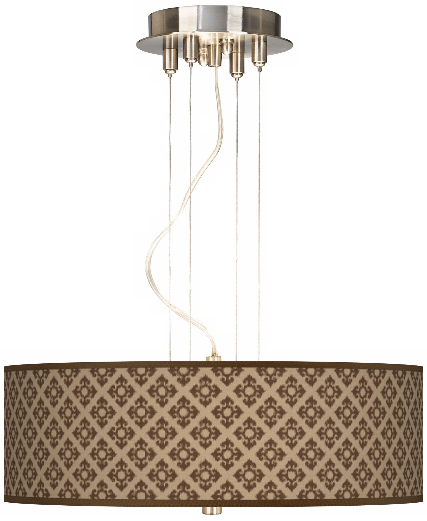 Grevena Giclee 20" Wide Three Light Pendant Chandelier