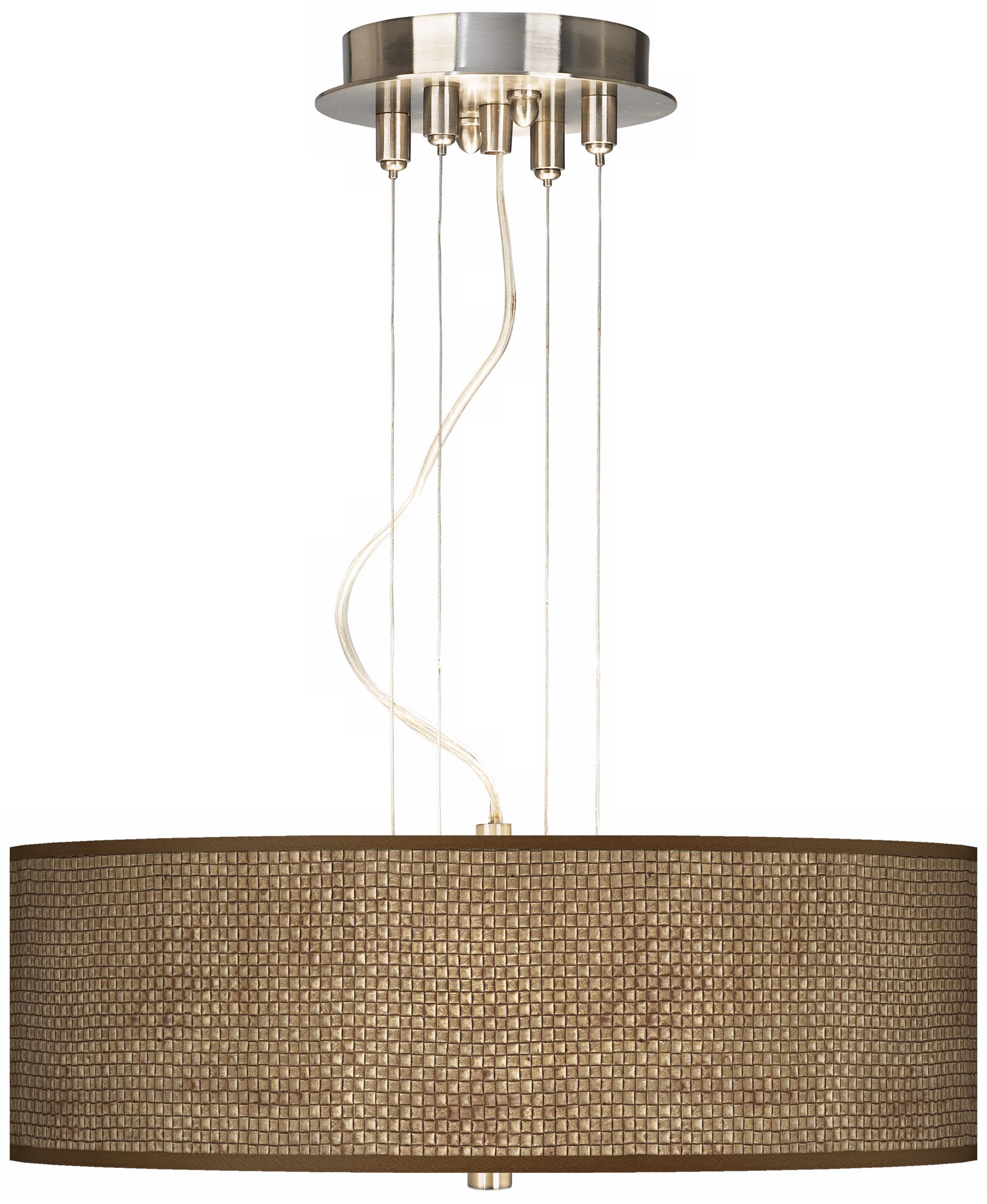 Interweave 20" Wide Three Light Pendant Chandelier