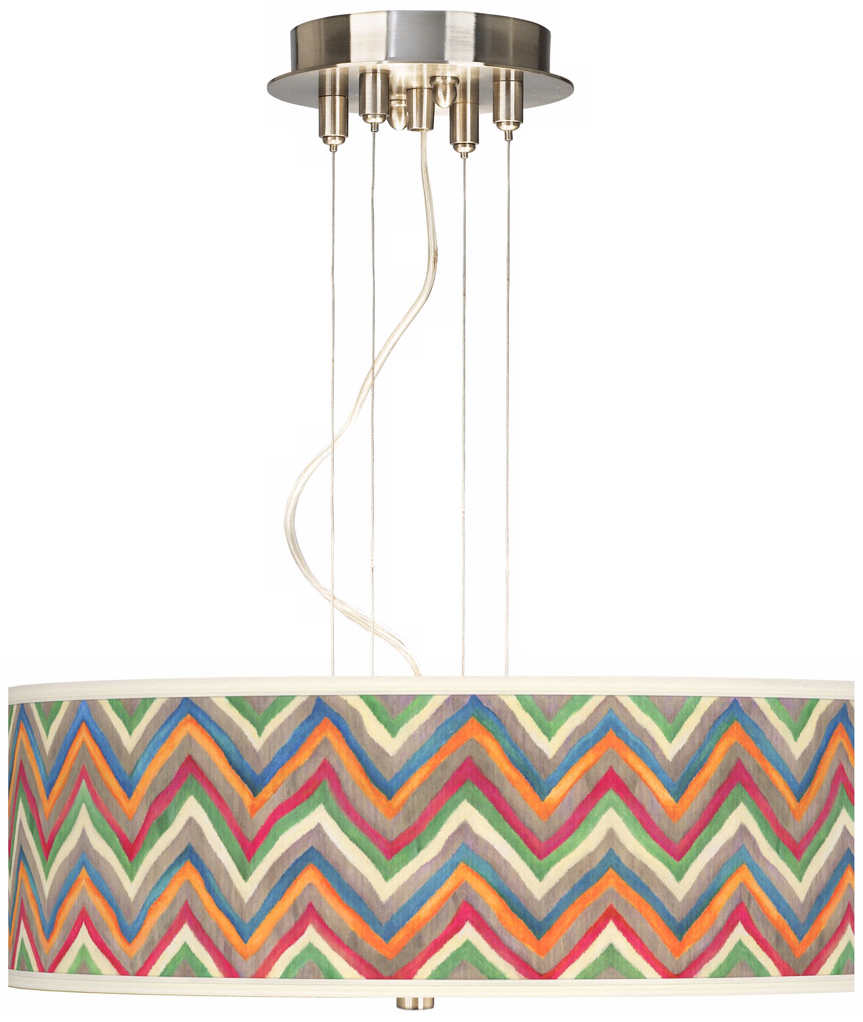 Canyon Waves 20" Wide 3-Light Pendant Chandelier