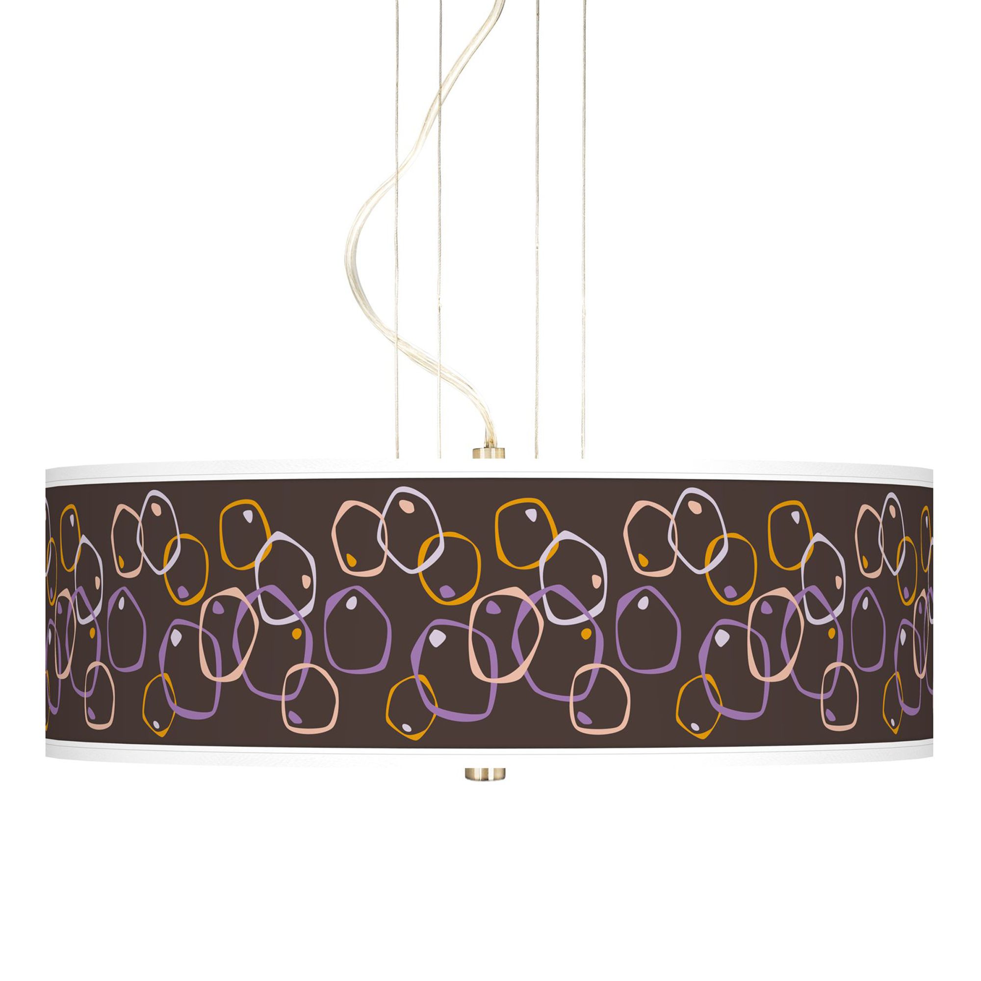 Linger Giclee 20" Wide 3-Light Pendant Chandelier